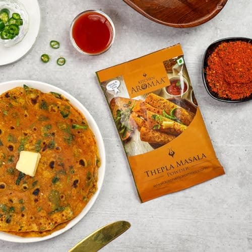 Kitchen Aromaa thepla masala, No Onion - No Garlic, Jain Special Masala, 200 gm (Pack of 2) — image 3