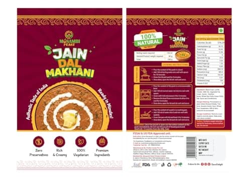 MOSAMBI FEAST Ready to Eat Jain Dal Makhni | Zero Preservatives | Rich & Creamy — image 8
