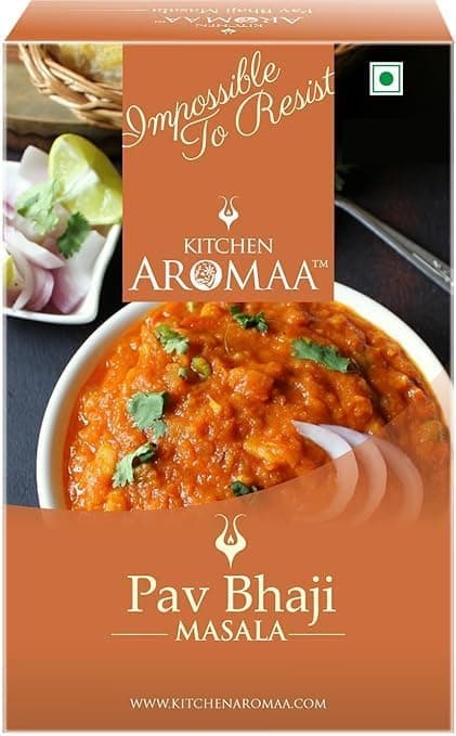 Kitchen Aromaa Jain Pav bhaji Masala powder, No Onion - No Garlic, 100 gm (Pack of 1) No Fillers, No Preservatives| Authentic Bombay Pav Bhaji Masala Powder — image 8