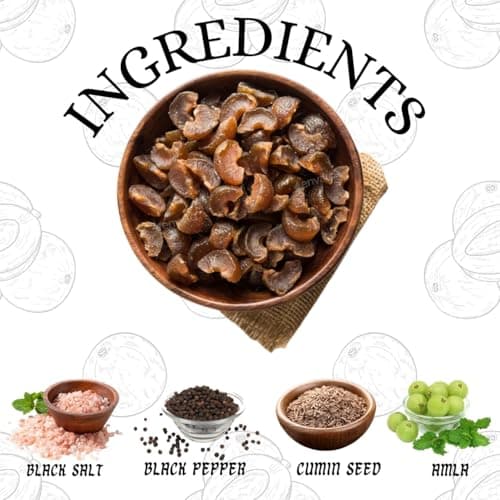 JAINS Dried Chatpata Spicy Amla Candy | Natural | No Artificial Colour Used (Amla) | Chatpata Amla Candy | Mukhwaas (500 gm) — image 5