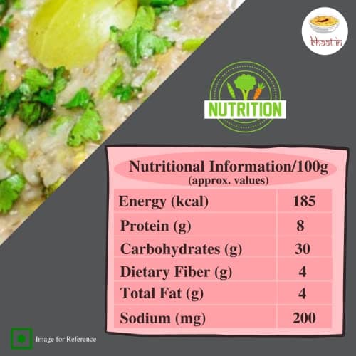 Bhaat.in Bajra Khichdi | Pack of 2 | Millet Meal | High Protein & Fiber multigrain | Winter food| Ready to Eat Healthy Meal | Gluten-Free | No Onion, No Garlic | Travel-Friendly | Wholesome Indian Food — image 7
