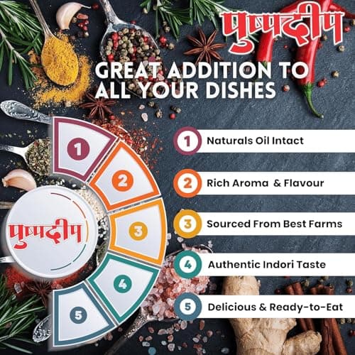 Pushpdeep Lemon/Nimbu Chutney Home Made 1kg, 200g per Pack of 5 | Combination Of Khatti, Meethi Chutney Perfect with Pakoda, Bhajiya, Roti, Paratha & Meals| No Preservatives, Hand Made In India — image 6