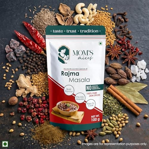 Mom’s Mixes Rajma + Chole Masala Combo | No onion No Garlic | 100g Each — image 8