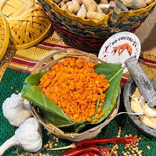Do Chutki Aamchi Thali Combo | Satvik Sona Metkut Chutney Powder 100g + Solapuri Lehsun Shengdana Chutney 100g | No Onion No Garlic | No Preservatives | Maharashtrian Chutney Pack of 2 — image 7