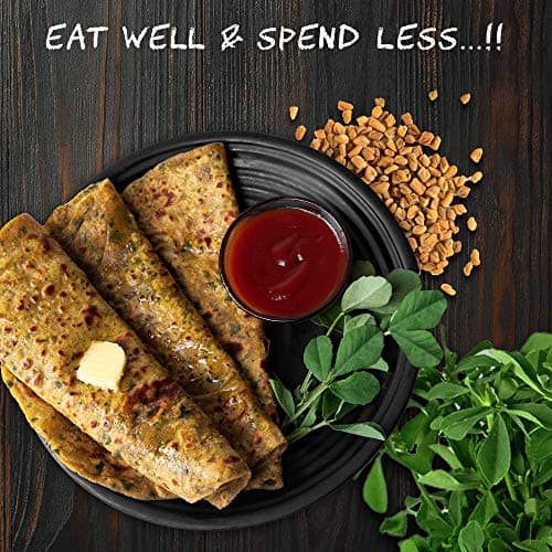 Tanawade’s Smart Food Instant Multigrain Methi Paratha Mix – Pack of 2 • Ready‑to‑Cook Fenugreek & Multigrain Flatbread • No Preservatives • Vegan‑Friendly • 5–7 min Prep — image 3