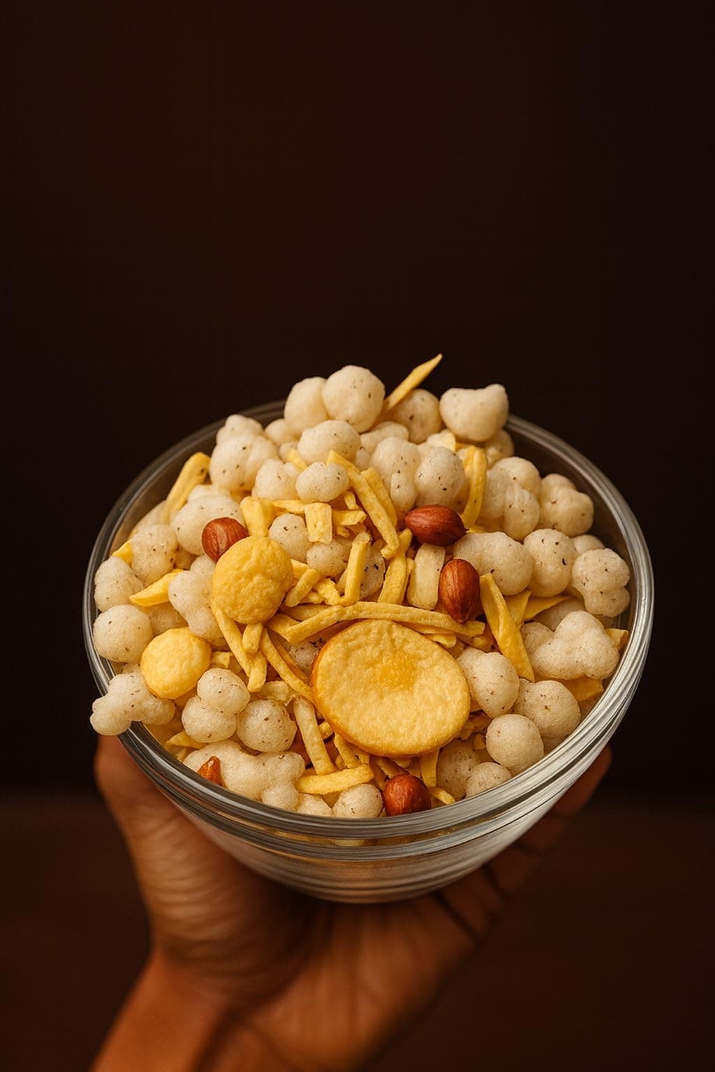Sabudana falahari mixture sweet 250g | Sweet & Crunchy Falahari Snack Made in Groundnut Oil | Vrat Upwas Namkeen | Satvik Fast-Friendly Mixture | No Onion Garlic | Suitable for Fasting Days — image 2