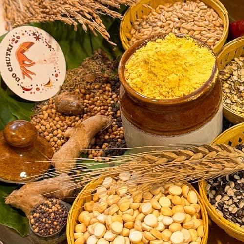 Do Chutki Buknu + Jiravan + Metkut Combo | Kanpuri & Indori Spice with Classic Podi | No Preservatives | No Artificial Colors | Pack of 3 × 100g — image 8