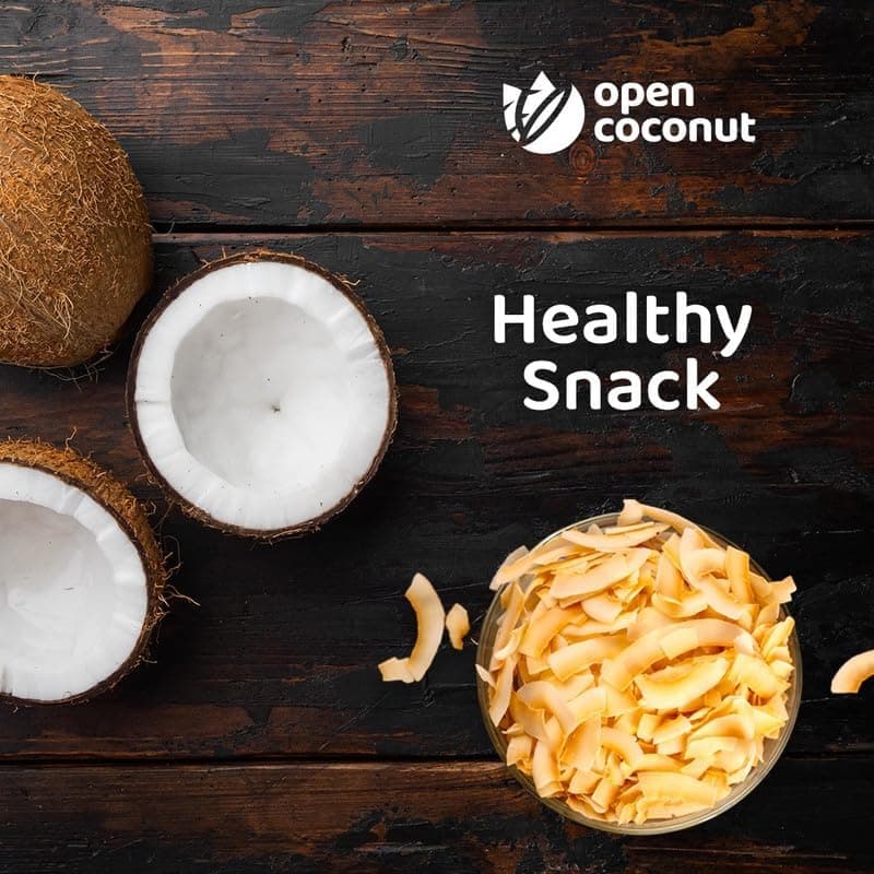 OPEN COCONUT Potato Flavor Baked Chips (90 gm) & Coconut Honey Bee-Free Honey from Coconut Nectar (250 gm) | Vegan, Jain Friendly, No Added Sugar | Healthy, Tasty & Crispy Snacks — image 7