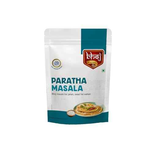 Bhoj Masale Paratha Masala Powder 200Gm|Premium Artisanal Jain Spices With Rich & Strong Flavour|Ready To Use|No Added Colours|No Onion And No Garlic Added (Jain Friendly)