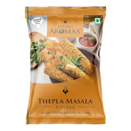 Kitchen Aromaa thepla masala, No Onion - No Garlic, Jain Special Masala, 200 gm (Pack of 2)