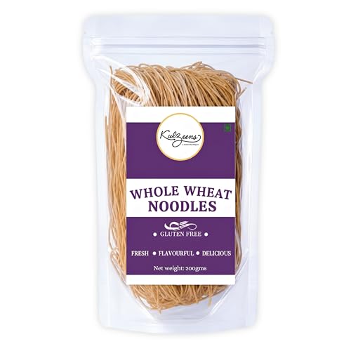 Millet Me by Kuizeens Whole Wheat Noodle - 220G | Atta Noodles | Protein & Fiber-Rich | Gluten-Free Delight | Easy-to-Make | No MSG | No Preservatives | Vegan & Wholesome |Jain | No Onion & Garlic