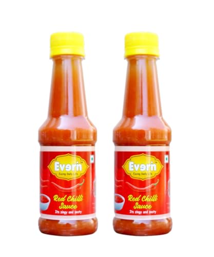 Everin Zingy and Zesty Snack Sauce (No Onion Garlic) : 200 grams - Pack of 2