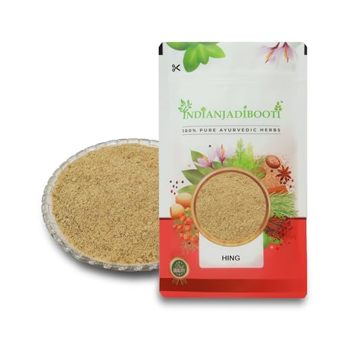 IndianJadiBooti Pure Hing (Asafoetida) | High-Potency Heeng for Digestive Comfort, Bloating Relief & Sattvic Culinary Flavor, 100 Grams Pack | (Pack Of 2)