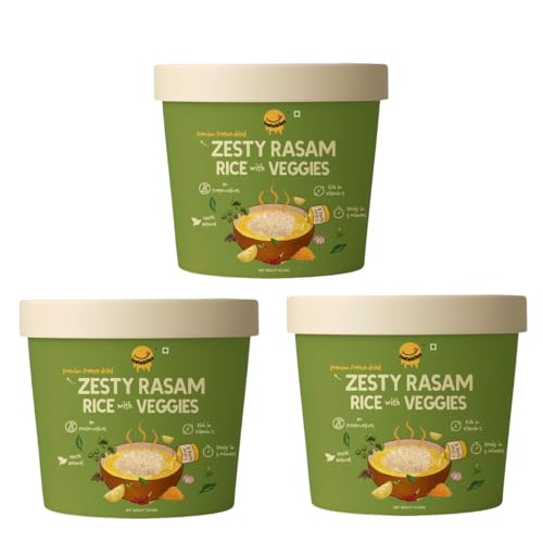Instabites Ready To Eat Zesty Rasam with Veggies – Pack of 3