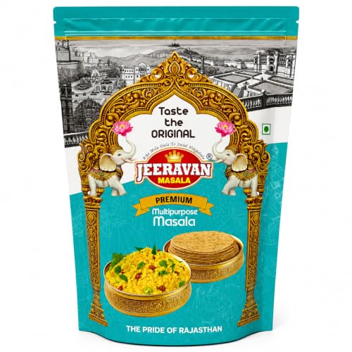 Bharvifood Jeeravan Masala | Premium Indori Poha Masala | Authentic Indori-Style Spice Mix for Poha, Snacks & Chaat | 100% Natural Spices